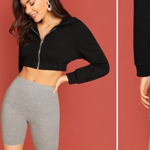 HIGH WAIST BIKER SHORTS